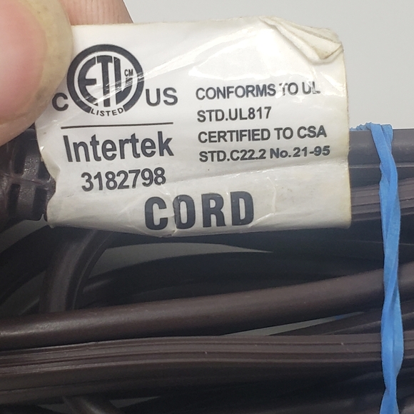 15 Foot Intertek Extension Cord - Picture 4 of 9